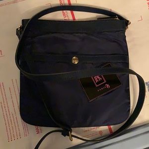 NWT JPK Paris 75 navy shoulder bag